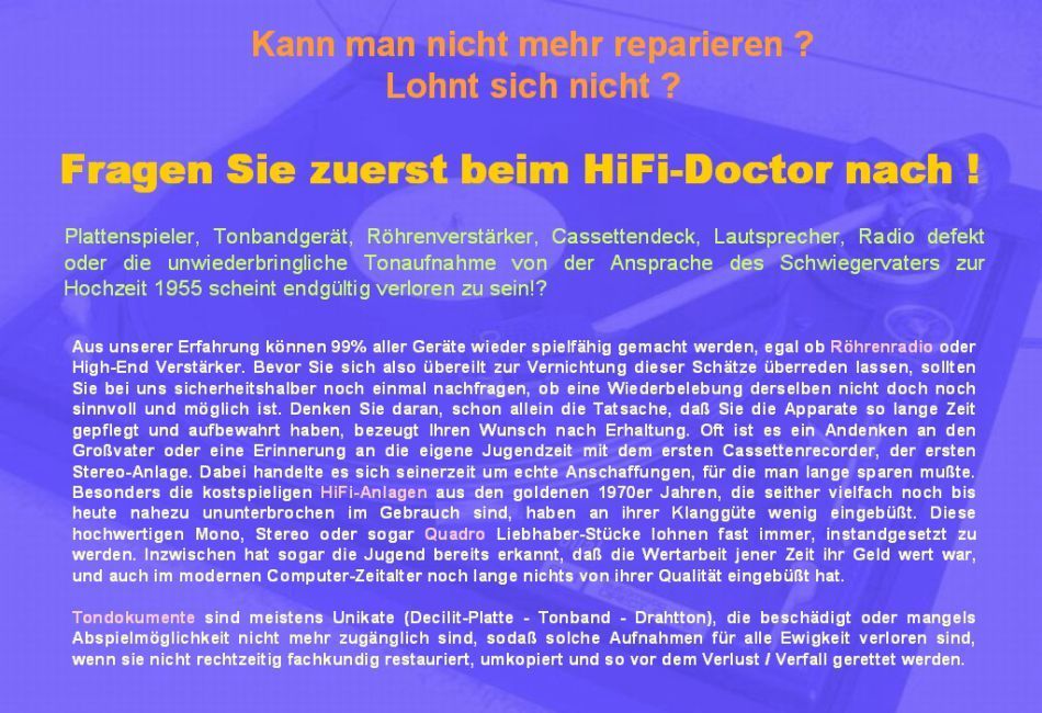HiFi-Doctor