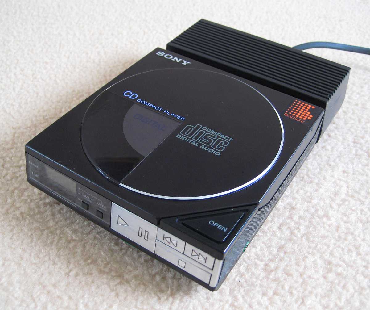 * SONY D50 Vintage HiFi Portable Mini CD Player Discman 80s Compact Disc eBay