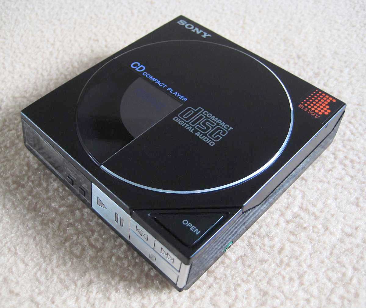 * SONY D50 Vintage HiFi Portable Mini CD Player Discman 80s Compact