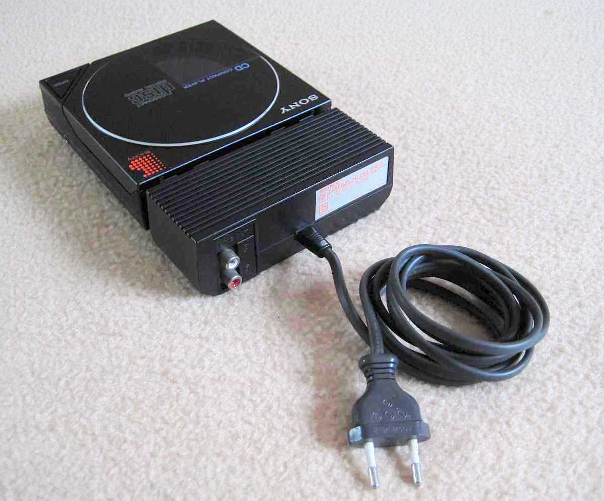 * SONY D50 Vintage HiFi Portable Mini CD Player Discman 80s Compact