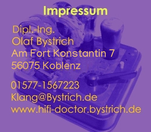 HiFi-Doctor Impressum